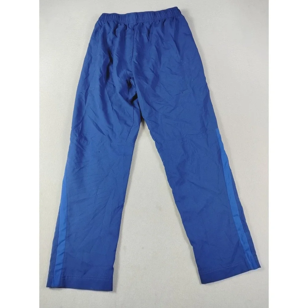 Nike Track Pants Mens Large Blue Dri-FIT Woven Elastic Waist Pockets‎ Athletic